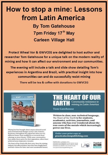 Tom Gatehouse : The Heart of our Earth – Friday 17th May 2024