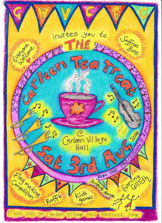 Carleen Tea Treat – Saturday 3rd August 2024